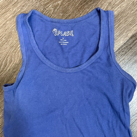 Splash Blue Tank Top - Picture 2 of 5